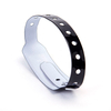 Customized design id wristband soft pvc is bracelet for hospital kids children