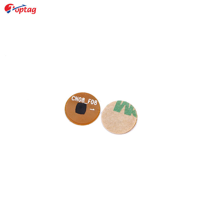 Toptag wholesale mini nfc sticker 13.56mhz fpc tag rfid label tag
