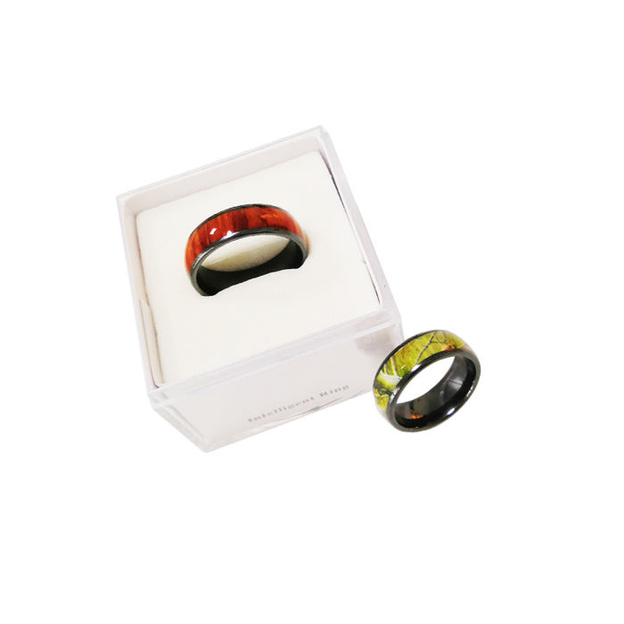 Access Control Dual Chip LF+HF 125khz 13.56mhz RFID NFC ring