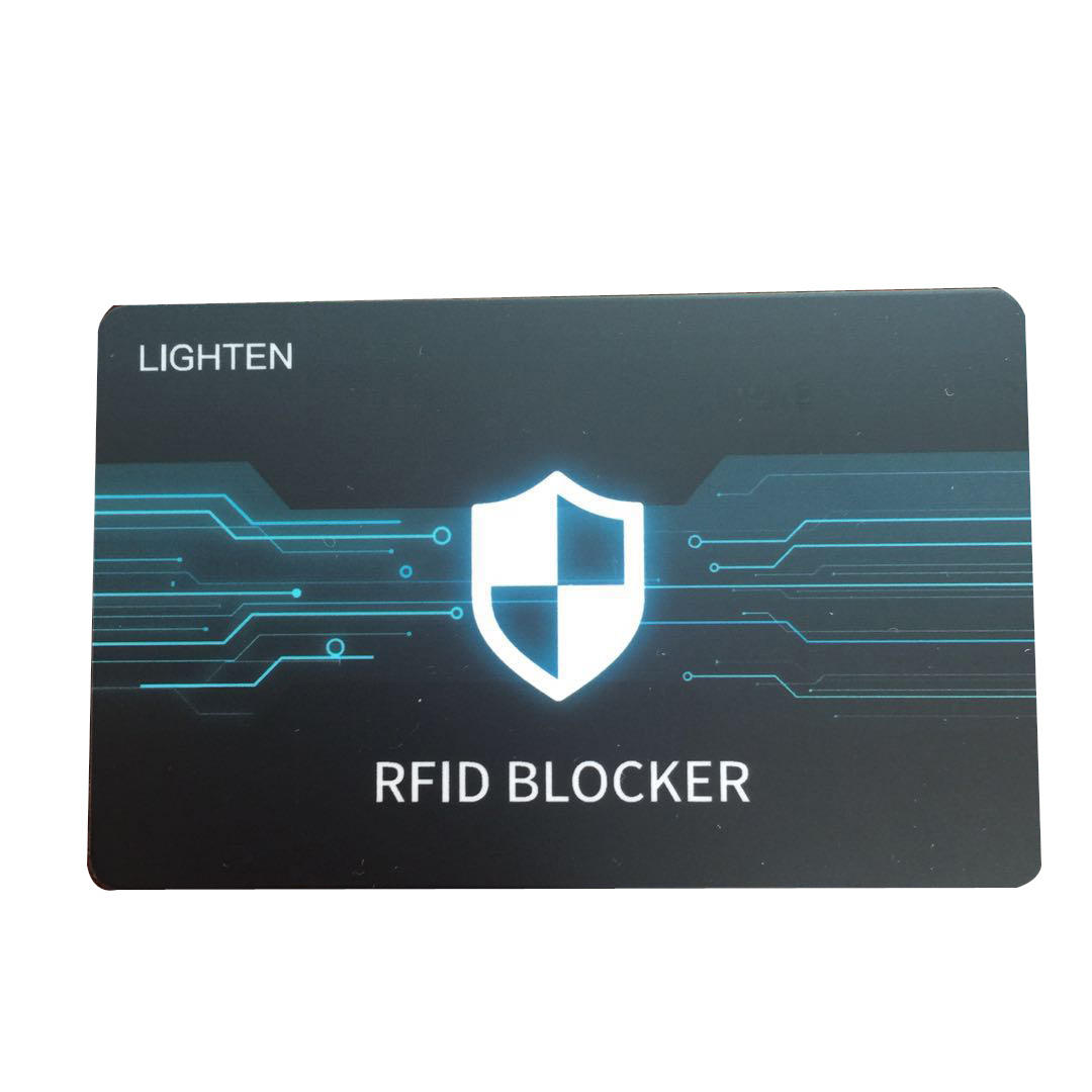 Hot Sale Anti Theft Blocking Card RFID Credit Card Protector Anti Skimming Card