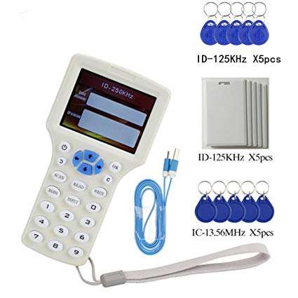 RFID Copy Encrypted NFC Smart Card ID/IC Card Reader Writer with Keyboard