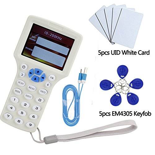 Handheld 13.56MHz & 125KHz RFID Card Copier / RFID Reader Writer
