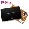 Custom Logo 13.56MHZ RFID Blocking Card NFC Shielding Cards for Wallet Security