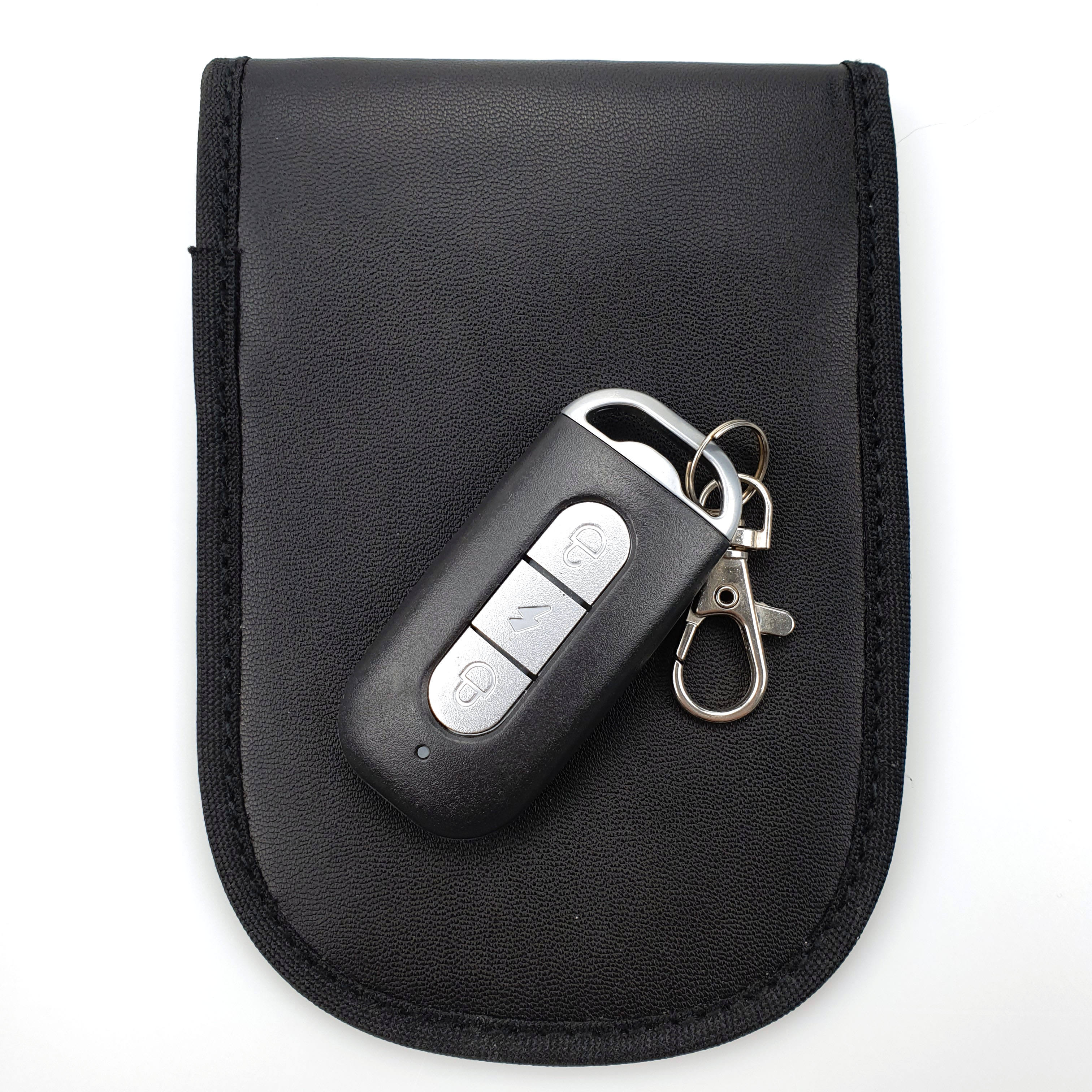 Large Car Key Signal Blocker Faraday Key Fob Protector Box Faraday Box With Faraday Pouch For Car Keys