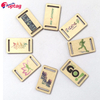 Custom Logo Color Printing 125Khz Rectangle Small Card RFID 13.56Mhz NFC Bamboo Wooden Card