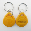 LF134.2KHZ/125Khz Rfid Smart ABC /Leather Keyfob /Tag/Chain Writable in EM4305, T5577 for Electronic Door System