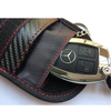 OEM ODM Carbon Fiber Blocking Pouch For Car Key Block NFC Wifi Signal