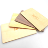Anti scanning RFID chip wooden debit credit card protector wood blocking card