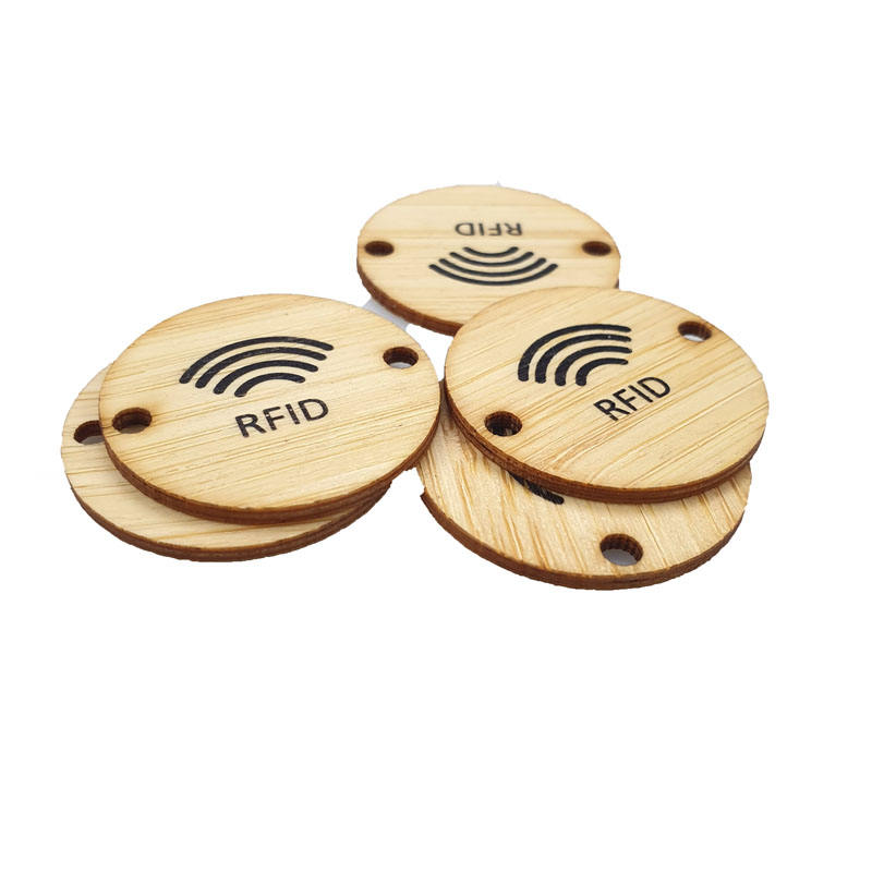 Custom design Wooden Card 13.56 mhz for rfid Hotel Card