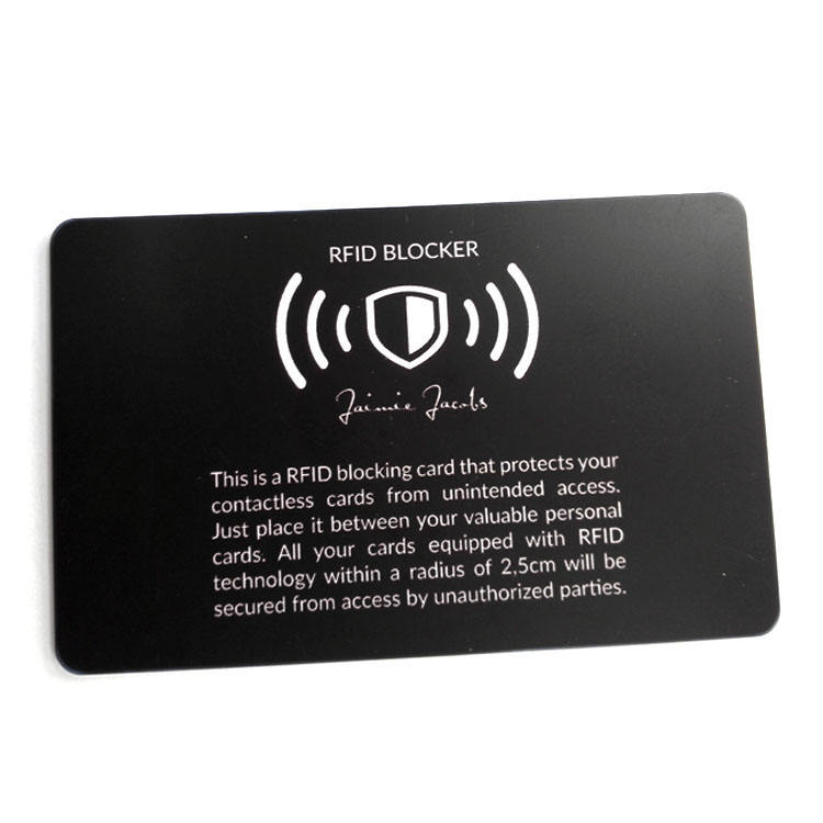 Hot Selling NFC Card Protector Anti Jamming Card For Security