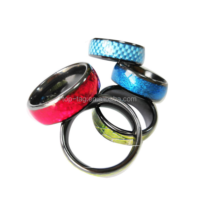 Customized Printing Wearable Smart Ring Android, NFC Ring, Smartring Key Tag