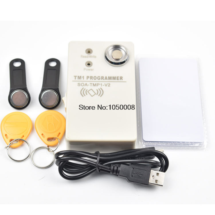 Handheld TM /ID card duplicator Touch Memory TM Card iButton Programmer