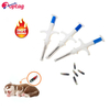 Best Price 1.25*7mm 134.2Khz Glass Tag with Syringe Set RFID Transponder Implantable Animal Microchips