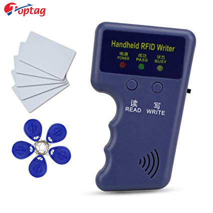 Toptag Factory Cheap Price RFID LF Keyfob Key Tag Card Copier Duplicator