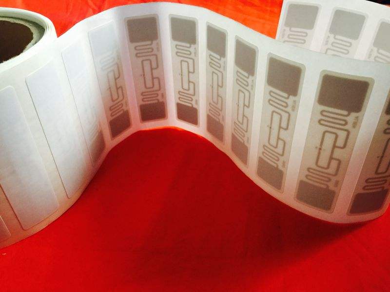 Custom RFID UHF anti-metal tag Soft Material support ISO18000-6c print book label sticker