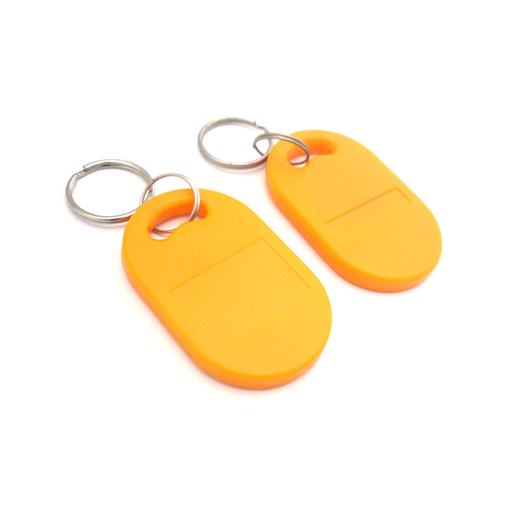 Toptag RFID Access control Key Chain Low Frequency Readable Writable Keyfob TK4100 Key Tag