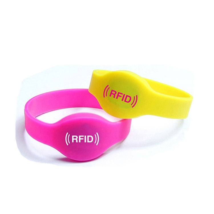 Silicone wristbands nfc band concert tickets pulseras rfid nfc bracelet oem