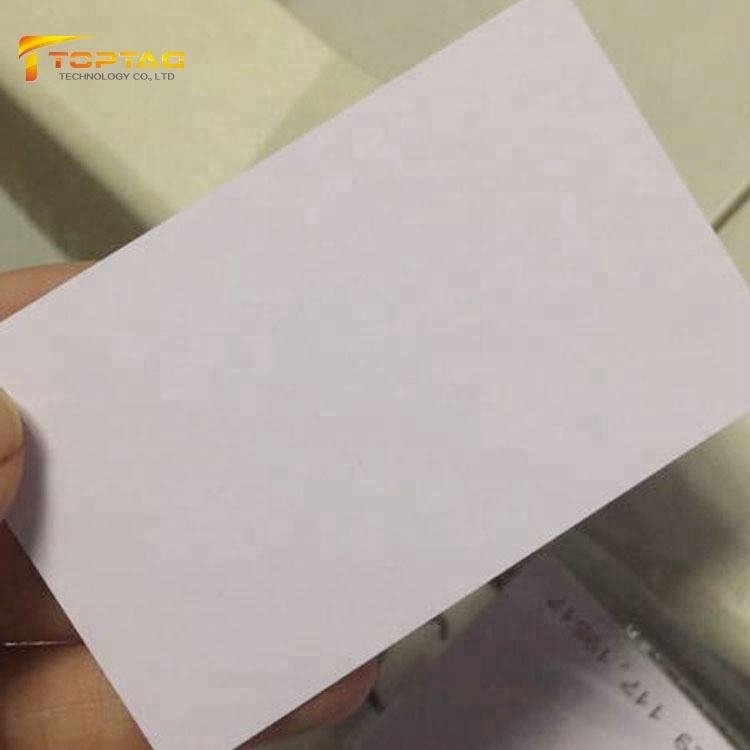 13.56MHz MF Classic 1K S50 RFID White blank nfc access control Cards