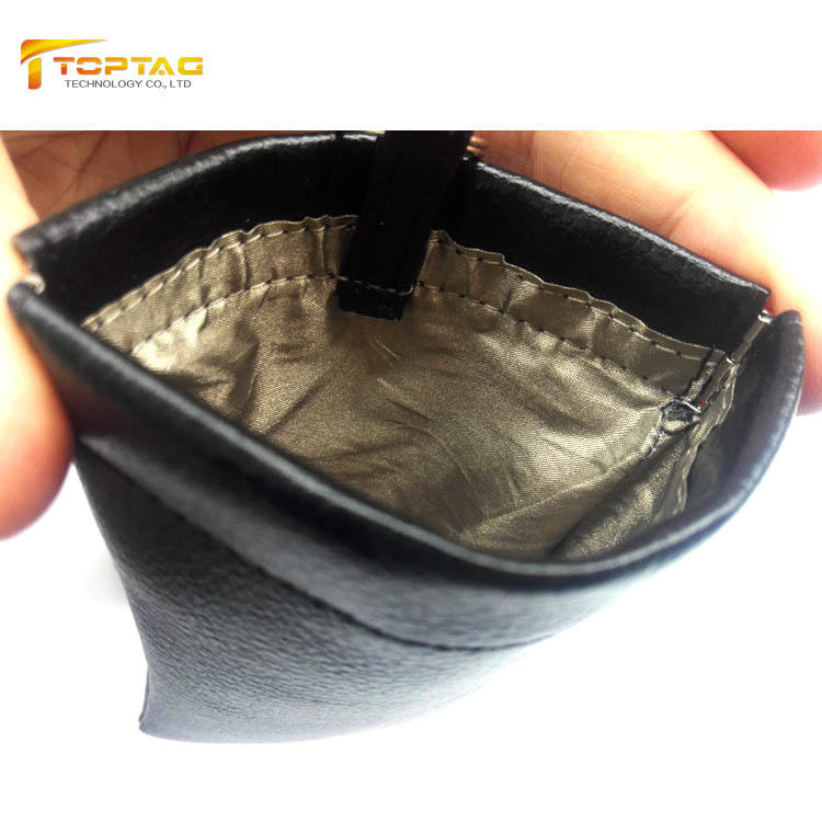 Car Key RFID Signal Guard Pouch / Anti Theft Faraday Key Blocking Bag