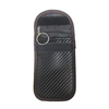 OEM ODM Carbon Fiber Blocking Pouch For Car Key Block NFC Wifi Signal