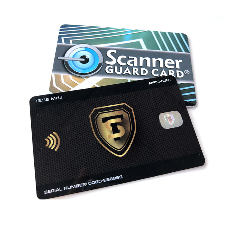 RFID Blocking Card, Professional Custom Anti Theft RFID Blocking Card