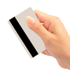 2750oe Hico Magnetic Stripe Blank PVC Card / RFID Chip Clear White Plastic RFID Card