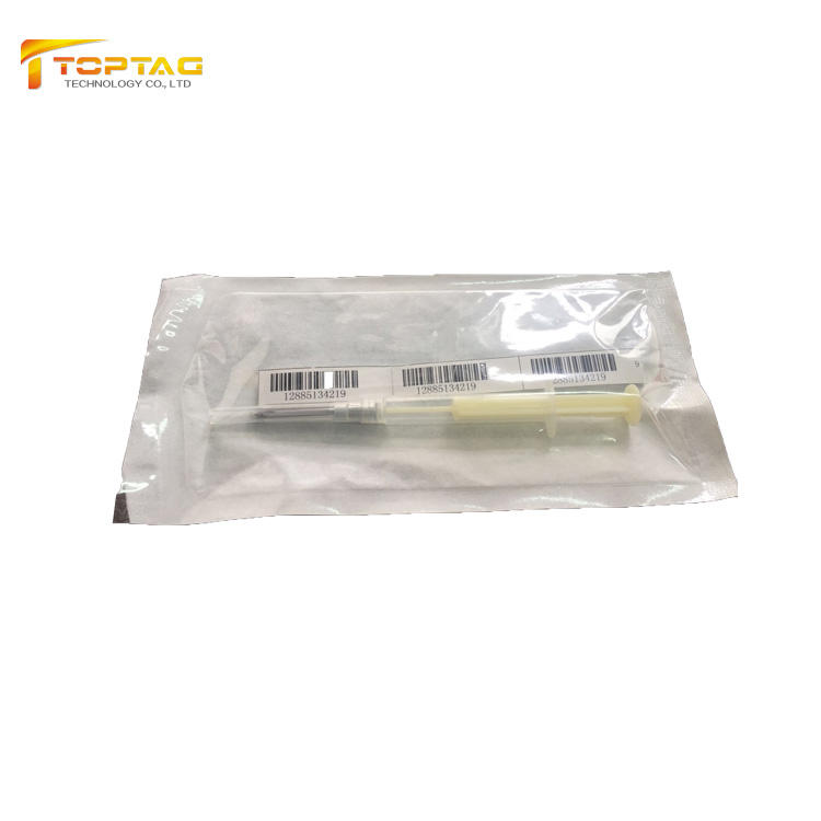 Implantable RFID Animal ID Microchip RFID Glass Tag For Fish/ Cat/ dog/ sheep/ Goat