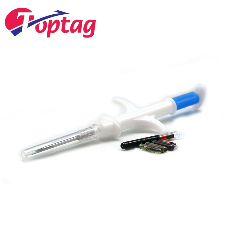 134.2KHz FDX-B RFID Animal Microchip Injector Disposable Syringe