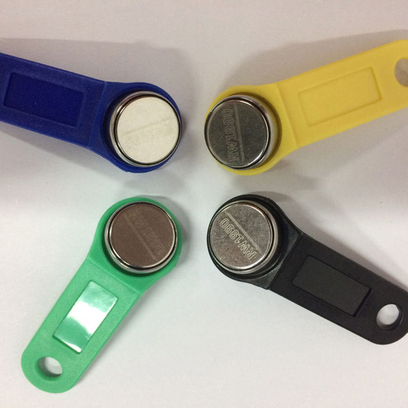 Multi-Color Dallas TM Handle Card DS1990A Information Button Contact Electronic Ibutton Magnetic Dallas Key