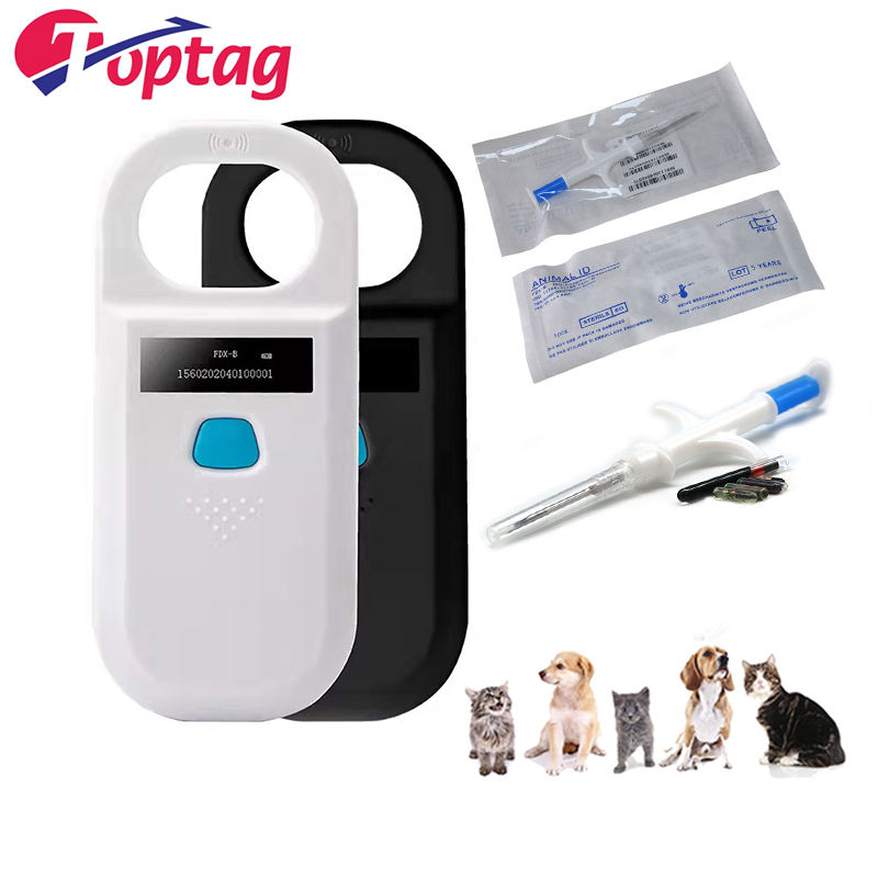 Toptag ISO11784/85 Microchip Ear Tag Reader Scanner For Identification