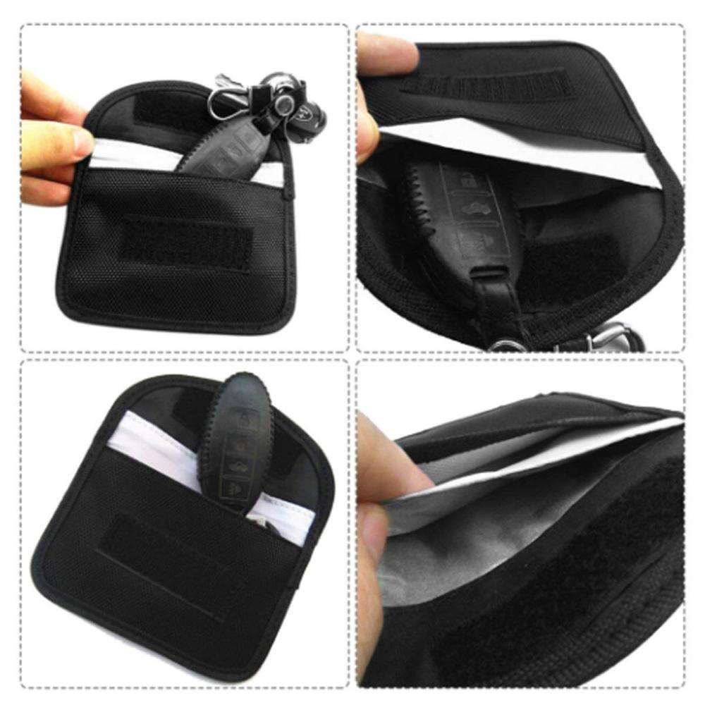 Oxford Faraday Bag Key Fob Signal Blocking, Faraday Cage Protector RFID Blocking, Nano Car Key fob Case