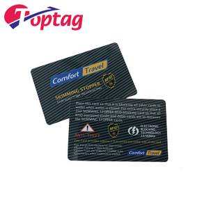 Anti Theft RFID High Frequency Blocking Card 13.56Mhz NFC Shielding Card Credit Card Protection