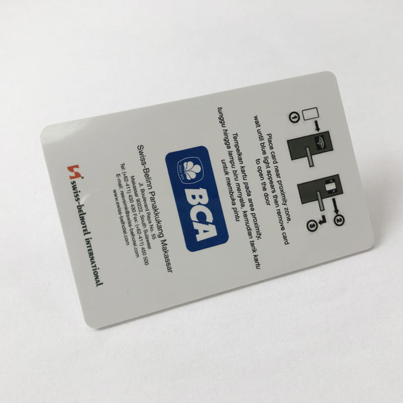 13.56Mhz Smart business PVC blocking cards Long Range Contactless NFC Rfid IC Card