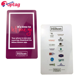 13.56mhz rfid hotel access control card Model F08 Blank White pvc rfid cards