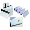 2750oe Hico Magnetic Stripe Blank PVC Card / RFID Chip Clear White Plastic RFID Card
