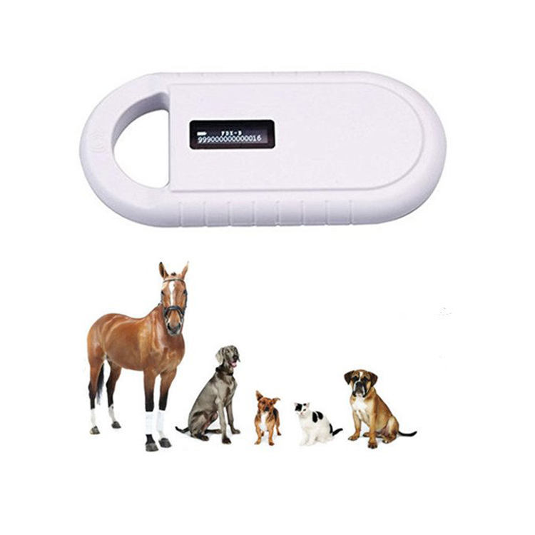 Animal RFID Reader 134.2KHz Identification display PT160 Microchip Scanner