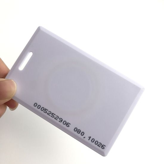High Quality Printable white Access control PVC Card T5577 Tk4100 125khz RFID business ID blank Card