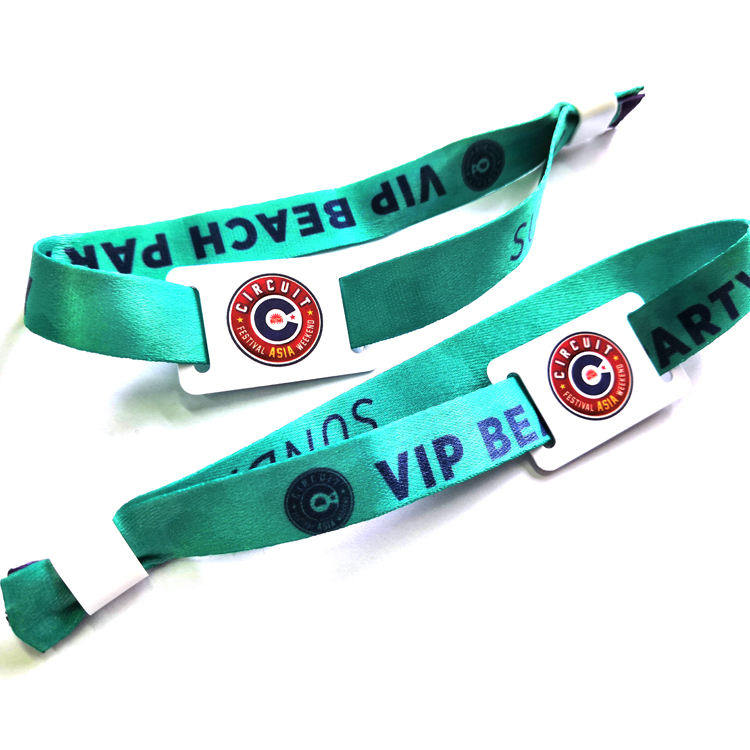 Promotion High Quality Event Festival Wristbands/Woven Polyester Bracelets/Fabric Wrist bands