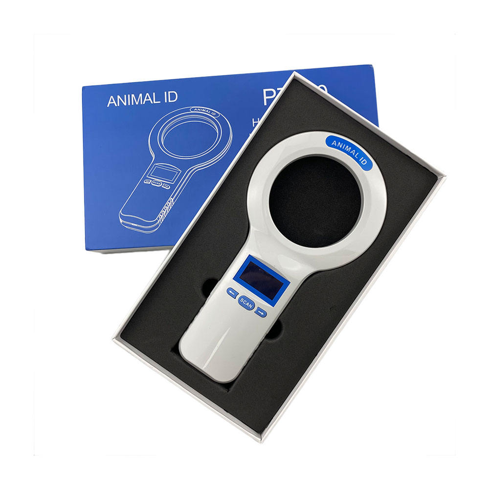 Rfid animal reader chip reader for cattle sheep fish and dog PT200 134.2khz microchip scanner