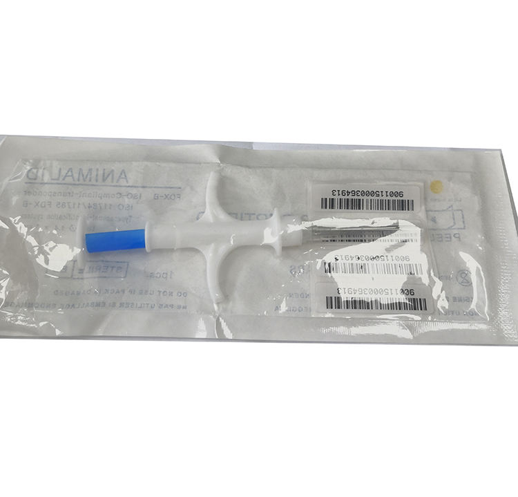 Rfid Tag 2.12*12mm Animal Id Implantable Injector Syringe Pet Animal Microchip
