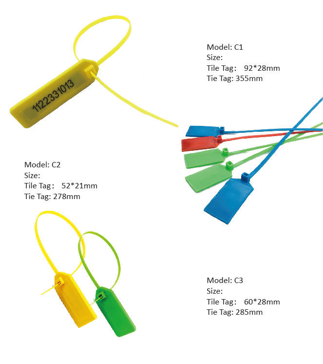 Cheap UHF Zip Tie Seal Passive RFID Tag