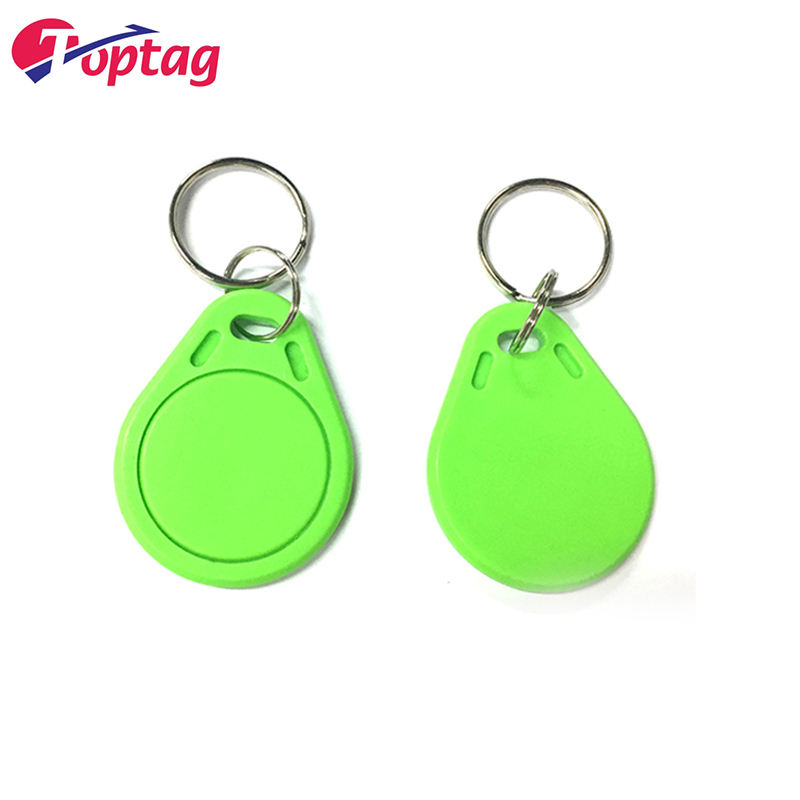 13.56 mhz ISO 14443A ABS keyfob high quality Ultrasound keyfob Colorful keyfobs