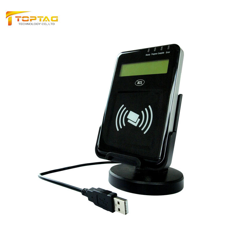 PC/SC compliant ACR1222L VisualVantage USB NFC Contactless Reader with LCD