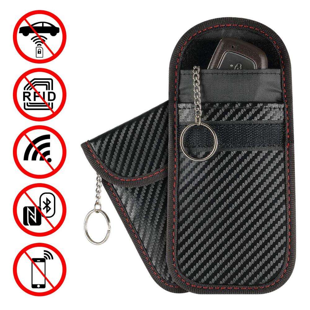Wireless Car Key Signal Blocking Fabric Case Bag Protection From Car Key Theft
