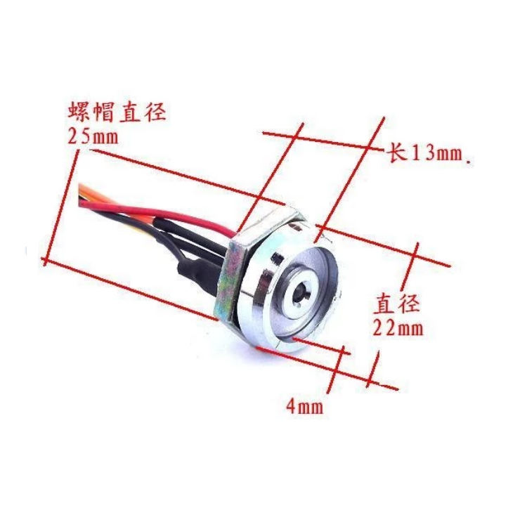 Factory Price 4 wire ibutton reader probe ds9092 with LED light
